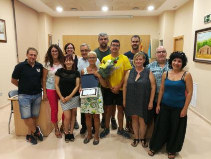 La Corporació Municipal va homenatjar Asun García amb motiu de la seva jubilació