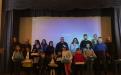 Foto de grup dels guanyadors dels concursos