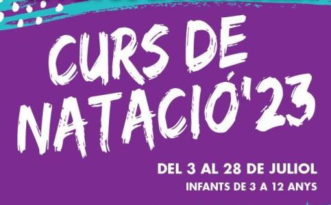 Les inscripcions al curs de natació comencen el 12 de juny