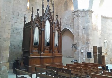 El concert d'orgue tindrà lloc dissabte 1 d'agost a les 8 del vespre