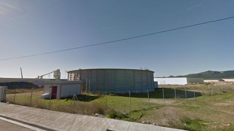 La torre s'instal·larà al costat del dipòsit d'aigua del Polígon Industrial