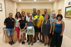 En el Ple es va homenatjar Asun García, amb motiu de la seva jubilació