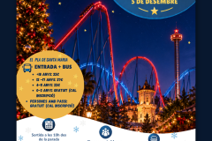 Cartell de la sortida a Port Aventura World, 5 de desembre